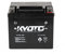 Batterie moto Kyoto SLA GTX5L-BS (YTX5L-BS) AGM - Sans entretien - 12 V 4 Ah - Dimensions : 114 x 71 x 106 mm compatible avec KTM EXC 400 2000-2002