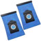 vhbw 2x Sacs remplacement pour Bosch/Siemens type K pour aspirateur - polyestere, 25,3cm x 17,4cm, bleu