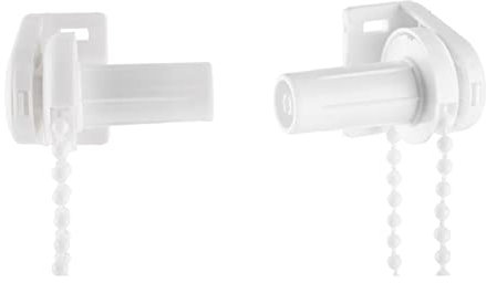 Rollohalterung, Fenster, 17 mm Klemmfix-Rollo, Rollo, Kettenzug, Ersatz-Seitenzugrolllo, Reparatur-Set mit Kette