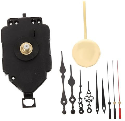 Homoyoyo 1 Satz Quarzpendeluhrwerk DIY-Reparaturteile Uhrzeiger mit Pendel Ersatzteile für Uhrwerke Quarzuhrwerk Pendeluhr Ersatzteile Reparaturteile für Uhrwerke Uhr-Kit