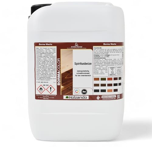 BORMA -0502- SPIRITUSBEIZE 5 Liter Eiche mittel - 48