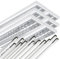ELG Leuchten 6x LED Rasteranbauleuchte 150cm 2-flammig inkl. 12x 24 Watt 4000lm (6500K) (Tageslicht) 166 lm/W Daylight Büroleuchte Deckenleuchte Rasterleuchte optional Pendelleuchte
