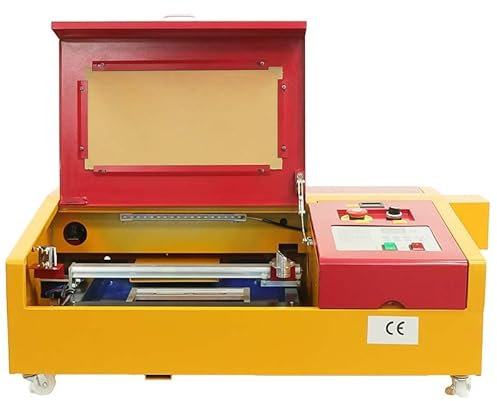 Furvveerr Laser Graviermaschine CO2 Holz Laser Engraving Maschine 50W Lasergravurmaschine Laser Cutting Graveur 300mm x 200 mm Lasergravur Maschine