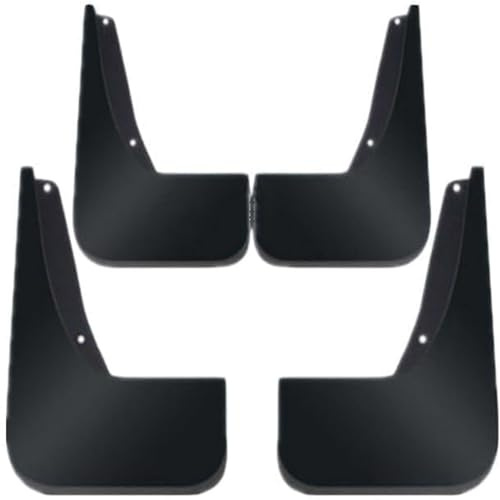LIMINFACAI 4 Pezzi Auto Parafanghi per Mitsubishi Pajero V20 V60 V80 2 3 4 V73 V93 V97 Mini Challenger 2009,Anteriore Posteriore Paraspruzzi Paraschizzi Parafango Ruota Protettori Impermeabile