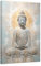 ZXHYWYM Buddha Wandbild Zen Leinwand Malerei Buddha Statue Kunstdrucke Meditation Poster Buddhismus Statue Home Wand Dekor mit Rahmen (30.00 x 45.00 cms)