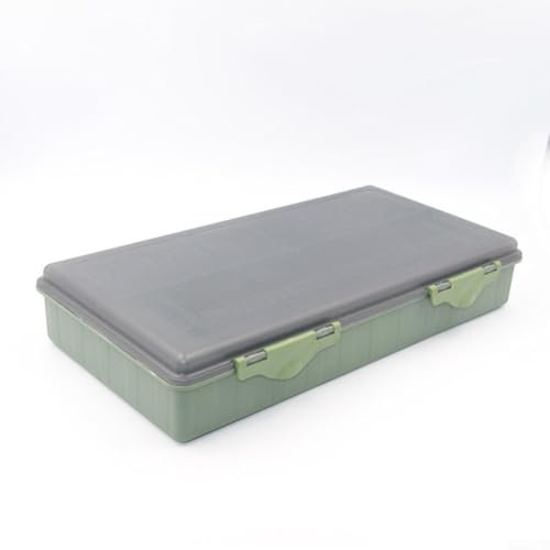 Multi Compartment Tackle Box for Carp Fishing Separate Storage for Hair Rigs and Bits