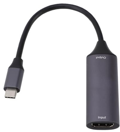 4K-Video-Sound-Grabber-Karte, Cam-Link-Karte, Game-Adapter, auf-USB-2.0-Record- für Streaming, Live-Übertragung, Videokonferenz, Unterricht, Gaming mit OBS, Zoom,