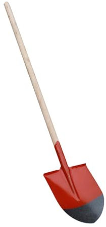 MagiDeal Pala de jardín, Herramienta de jardinería con Mango de Madera, de excavación Manual Multiusos para Exteriores, para Pescar, desmalezar, 42.5x22.7 Cm