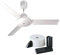 GASFRIGO - Ventilatore da soffitto 61753 Nordik Evolution R 160/60 Bianco + telecomando (61753 + TELENORDIK 5TR 22386)