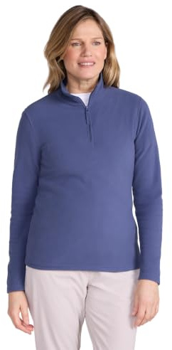 Mountain Warehouse Snowdon Melange Fleece-Pullover Damen - dünner, Warmer Winter-Pullover aus Fleece für Damen zum Laufen, Wandern, Joggen und für Sport und Outdoor