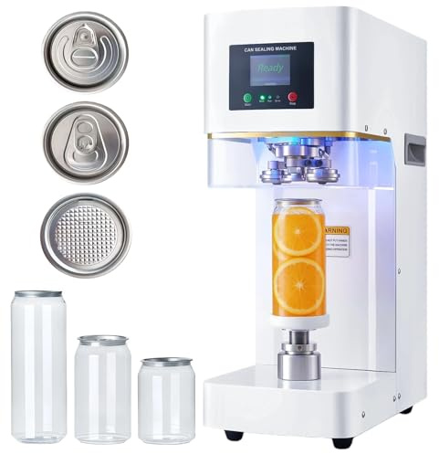 Commercial Can Sealer Machine 202# Automatic Sealer with 5 Holders