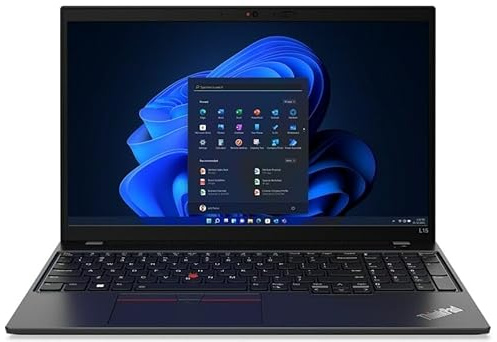 Lenovo ThinkPad L15 Gen3 Business Laptop, 15.6-inch FHD Notebook, AMD Ryzen 5 Pro 5675U, 16 GB RAM, 256GB SSD, US QWERTY Keyboard, Windows 11 Pro (Renewed)