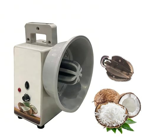 RâPe à Noix Coco Verticale Broyeur éLectrique pour Le Traitement La Noix Coco Trois Vitesses RéGlables En Acier Inoxydable IdéAle pour RâPer La Chair Et Extraire Le Lait Plastic body