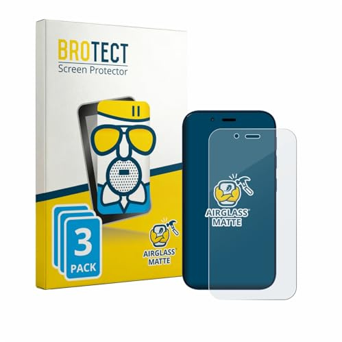 BROTECT Entspiegelungs Schutzglas für Hisense U964 (3 Stück) Schutzfolie Panzer Folie Glas Matt [Extrem Kratzfest 9H, Anti-Reflex, Anti-Fingerprint]