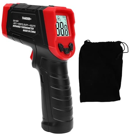 Termometro digitale a infrarossi da -32°C a 550°C Termometro portatile Display LCD ad alta precisione per cucinare carne da barbecue in