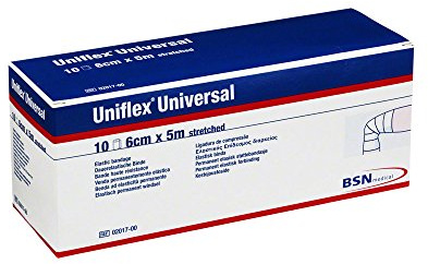 Uniflex Universal Binden 6 Cmx5 m Zellglas Weiß