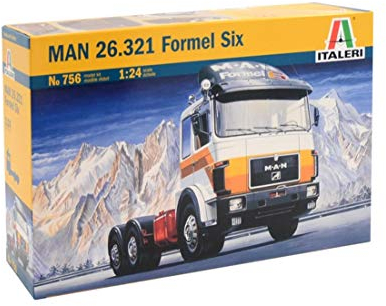 Italeri 510000756-1:24 Man 26.321 Formel 6 6 x 4