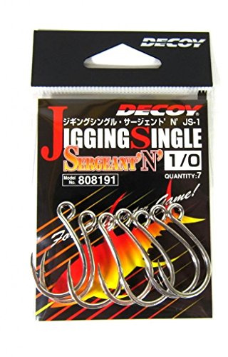 Decoy JS-1 Sergeant Jigging & Stick bait Assist Hooks, 6/0