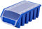Stapelbox Stapelkiste Sortierbox Ergobox mit Deckel Gr. 2L blauLager