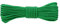 OUNONA 30M Solid Braided Nylon Rope Rot and Weather Resistant Rope for Camping Indoor and Outdoor Sports 6mm (Green)