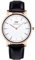 KZKR Armbanduhr Damen Lederarmband Damenuhren Uhren Analog Quarz Automatik Unisex Schwarz Gold