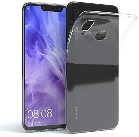 EAZY CASE Hülle kompatibel mit Huawei Nova 3 Schutzhülle Silikon, Ultra dünn, Slimcover, Handyhülle, Silikonhülle, Backcover, Durchsichtig, Klar Transparent