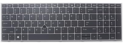 Tastiera retroilluminata per laptop HP ZBOOK 15 G5 17 G5 US tastiera con punto L29635-001 L12765-001 L28407-001.