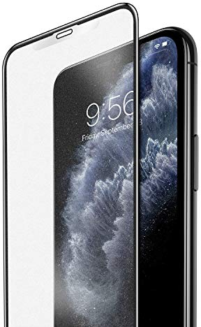 SMARTDEVIL iPhone 11 Pro Max/XS Max Matte Screen Protector, 3D Full Coverage Tempered Glass [Easy Installation Frame], Premium Protective Film for iPhone 11 Pro Max