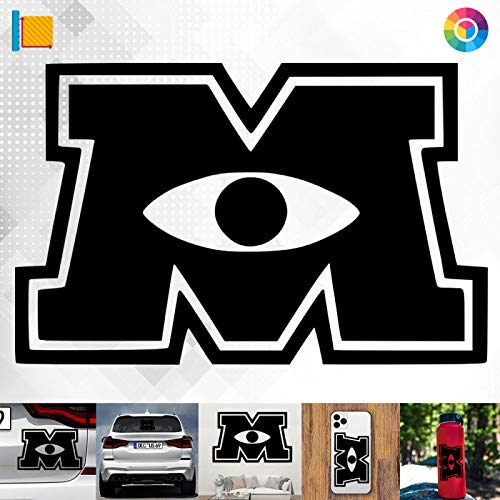 Decus Shop Monster AG Logo 3252 // Sticker Aufkleber vers. Größe Farbe
