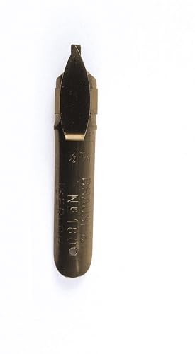 Brause 158015B - Packung mit 15 Banzugfedern 1,5mm, mit abgeschrägter Spitze und Reservoir für die westliche Kalligrafie, ideal für Kalligraphie, 1 Box