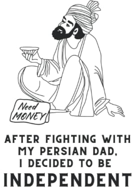 Persian notebook: Persian colorful styled blank lined notebook