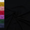 MAGAM-Stoffe Finn Jersey Stoff uni Oeko-Tex Meterware 50cm (30. Schwarz)