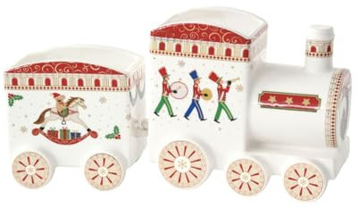 Easy Life Polar Express Small Decorative Train Set 25.5 x 8 x 12.5 cm Porcelain