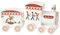 Easy Life Polar Express Small Decorative Train Set 25.5 x 8 x 12.5 cm Porcelain