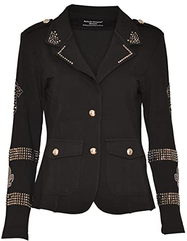 Roberto Geissini Damen Jacket Diamond Black S
