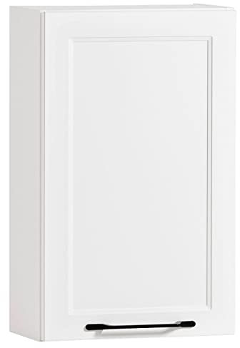 Home4You Hängeschrank - Weiß matt - B 40 cm - 1 Tür