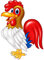 Kleberio Aufkleber Hahn wasserfest Familie Aufkleber Huhn lächeln Tier Sticker Bauernhof Kinder Deko Eier Autoaufkleber 12 x 8 cm