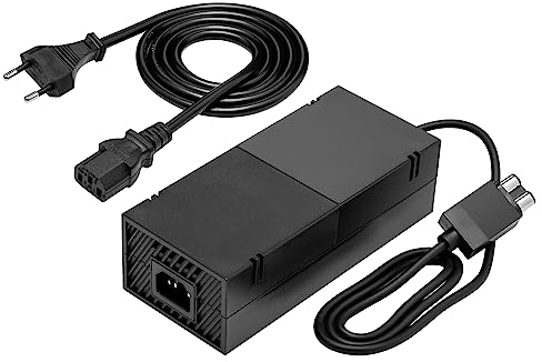 Fuente de Alimentación para Xbox One - Cargador de Reemplazo de Cable de Alimentación para Microsoft Xbox One 100-240v (Versión Estática)