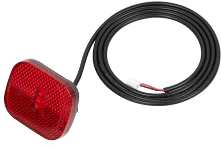 PRIMUZ Kotflügel Wasserdichte Warnung Hinten Rücklicht Bremslichter Kompatibel mit Elektroroller Ninebot F30D F40D Elektroroller