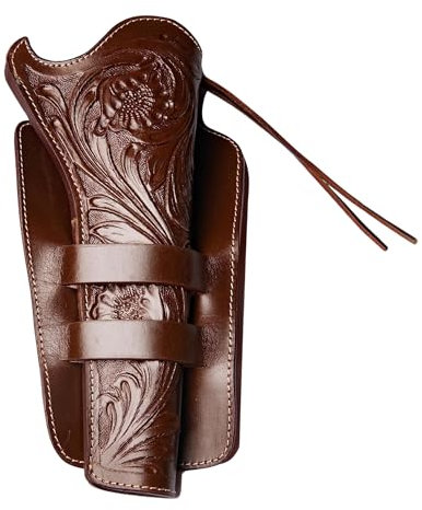 warreplica Westernholster aus gegerbtem Leder, passend für Colt Uberti Pietta Traditions Modell 1851, 1861, Navy, 1860, Army Ruger Old Army Cowboy Holster für Revolver