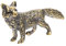 Luxshiny Messing-Fuchs-Ornament Prinzessin Auto-Gadgets Mini- Mikrolandschaftsfiguren Dekorationen Für Hochzeitszeremonien Chinesisches Marionette Haushalt Büro