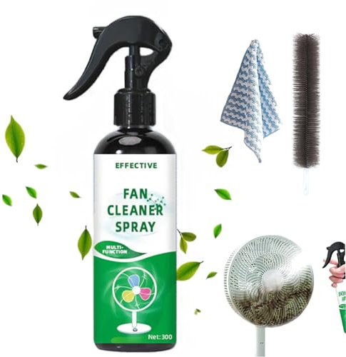 Effective & Multi-Function Fan Cleaner Spray, Fan Cleaner For Standing Fan Spray, Electric Fan Spray Cleaner, For All Types Of Fans Including Table Fans (1pcs)
