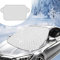 Copertura Parabrezza Antigelo, Telo Antigelo per Auto,Telo Parabrezza Auto Antigelo,Telo Copriauto Antineve Anti-UV Antipolvere,Telo Auto Invernale per la Maggior Parte delle Auto/ 144* 95 cm