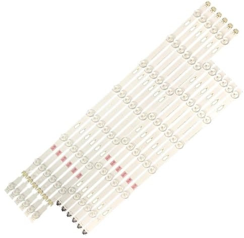 WHARGTSL Convient for la Bande de rétroéclairage Samsung 60 Pouces 8 + 6 LED