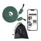 Cuerda de flujo para fitness, cuerda de entrenamiento de doble tejido, cuerda de saltar ajustable, interior/exterior