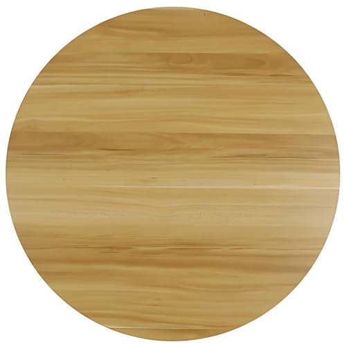 60/70/80/90cm Mesa Giratoria De Comedor Grande Plato Giratorio De Madera Maciza Lazy Susan, Plato Giratorio Para Mesa De Comedor, Plato Giratorio Redondo, Plato Giratorio 360° Para Mesa De Comedor(Bei