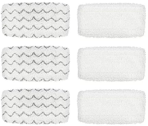 hGiesXgyN 6 Pack Steam Mop Pad for Bissell for Powerfresh Vac & Steam 2747A, 1132 1543 1632 1652 for Symphony Vacuum and Steam Mop Series Parts