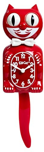 KIT CAT Klock Klassisches Rot