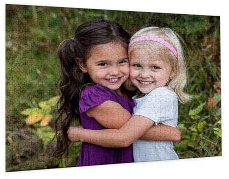 Personalisiertes Foto Puzzle Selbst Gestalten - Fotopuzzle mit Eigenem Bild (1000-5000 Teile) - Gestalte Selbst Puzzle, Personalisierte Geschenke mit Foto für Mama, Familie zum Geburtstag C-3972
