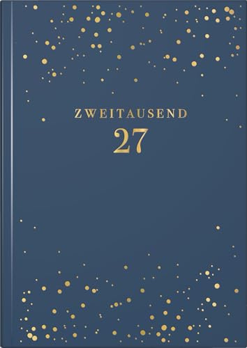 rido/idé Buchkalender Premium Young Line 2027 „Starry Night“ | A5, Kunstleder